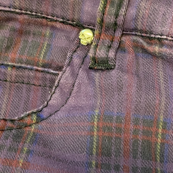 Puple & skull Urban Outfitters jeans - Picture 15 of 16